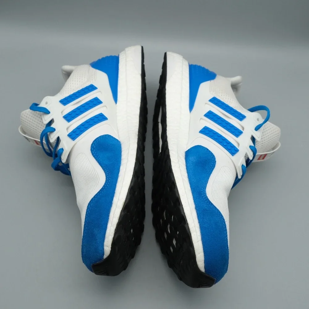 Adidas Ultraboost DNA x LEGO Mens White Blue Sneaker H67952 13 Running Shoe - Picture 3 of 13